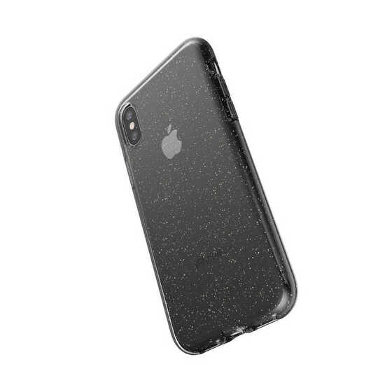 Apple iPhone XS 5.8 Simli Şeffaf UR Vogue Kapak