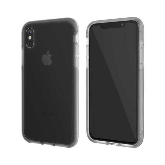 Apple iPhone XS 5.8 Transparan UR Renki Transparan Ice Cube Kapak