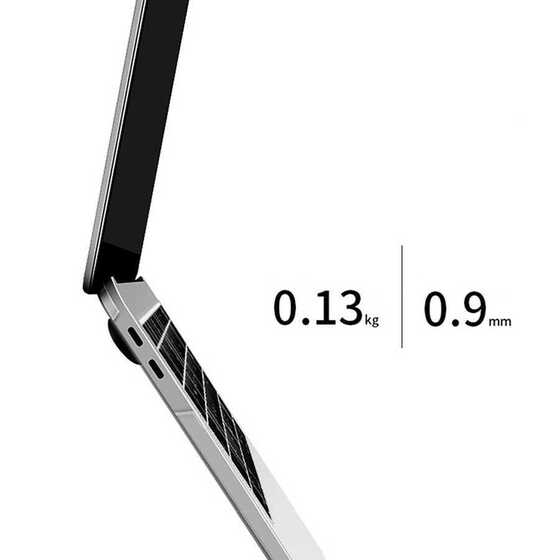 Apple Macbook 13.3' Air 2020 Wiwu Ultra İnce Sararmayan Şeffaf MacBook Crystal iShield PC Kılıf