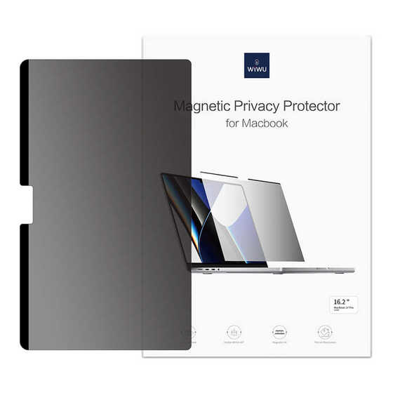 Apple Macbook Pro 16.2 2023 A2780 Wiwu iPrivacy Magnetik Hayalet Ekran Koruyucu