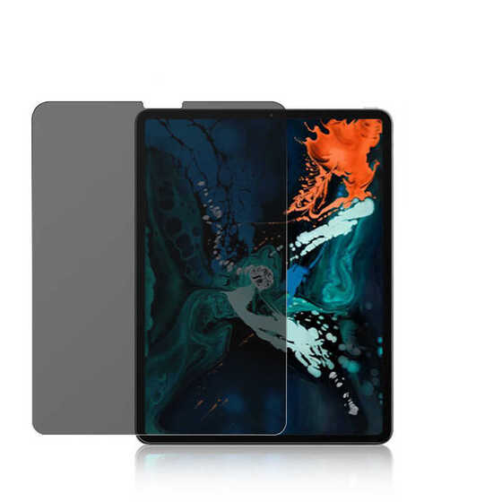 Apple New iPad Pro 12.9 2018 Privacy Hayalet Tablet Cam Ekran Koruyucu