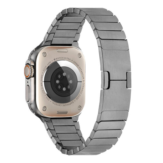 Apple Watch 38mm Otomatik Klipsli Lüx Metal Kordon