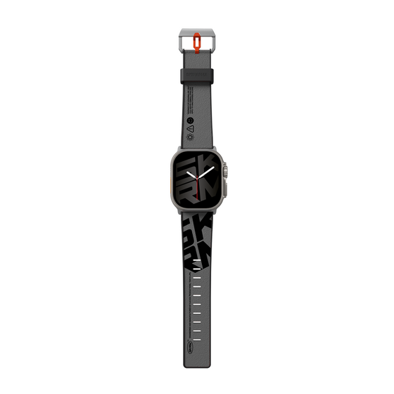 Apple Watch 42mm SkinArma Spunk Serisi PU Deri Kordon