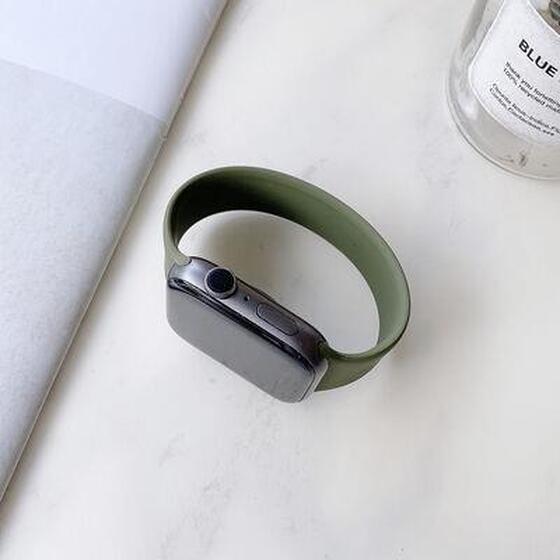Apple Watch 42mm Suya Dayanıklı Tek Parça Small Kordon