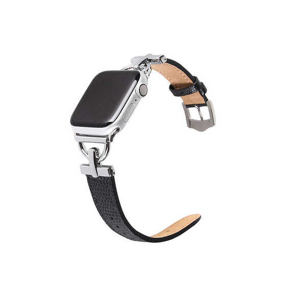 ​​​Apple Watch 44mm KRD-53 Deri Tasarım Kordon