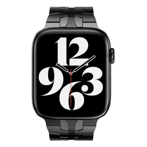 ​​​Apple Watch 7 45mm KRD-63 Klipsli Lüx Metal Kordon