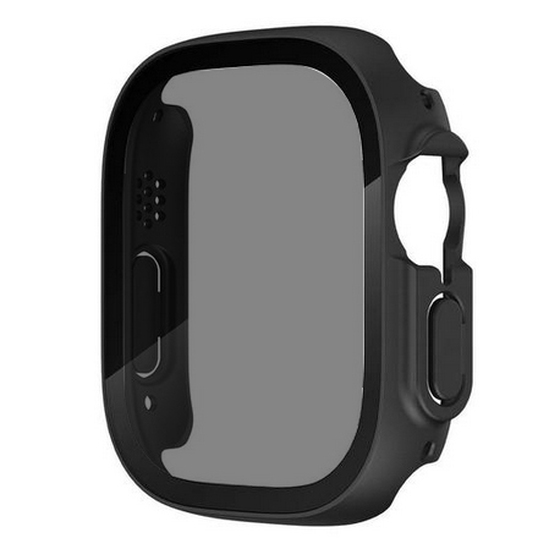 Apple Watch Ultra 49mm Sert PC Kasa ve Privacy Hayalet Ekran Koruyucu Watch Gard 23