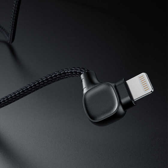 Benks M12 MFI Lightning USB Kablo L Tipi 2.4A Hızlı Şarj Kablosu 120 cm