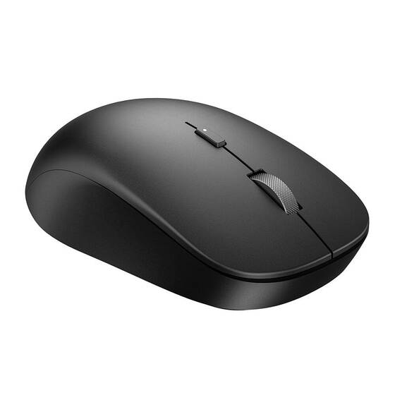 Bluetooth ve Wireless Dual Mod Kablosuz Mouse Wiwu WM108 Wimice 1600 DPI Siyah