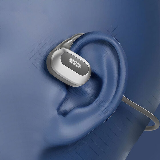 Boyun Askılı Sporcu Bluetooth Kulaklığı Hava İletim Teknolojili Su Geçirmez 1200mAh Go Des GD-EP1030