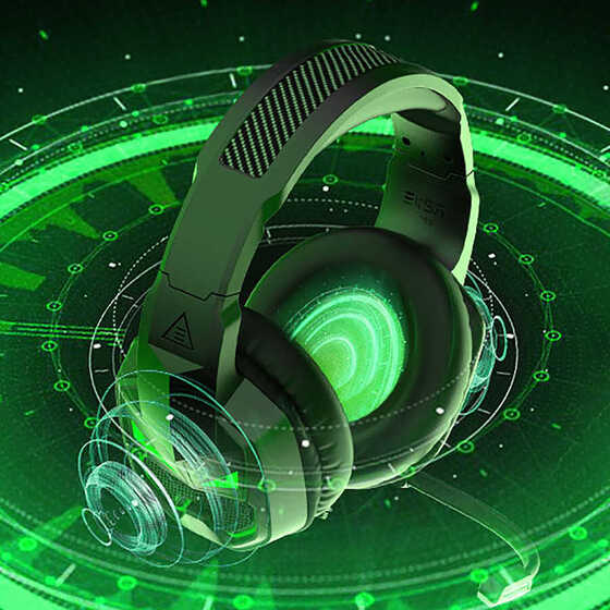 Eksa E7000 Gaming Kulaklık Oyuncu Kulaklığı - Werewolf Tasarım - 3.5 mm & Mikrofon
