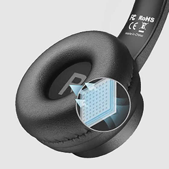 Eksa H12 3.5 mm Kablolu Kulaküstü Mikrofonlu Kulaklık Kumandalı Akıllı ENC