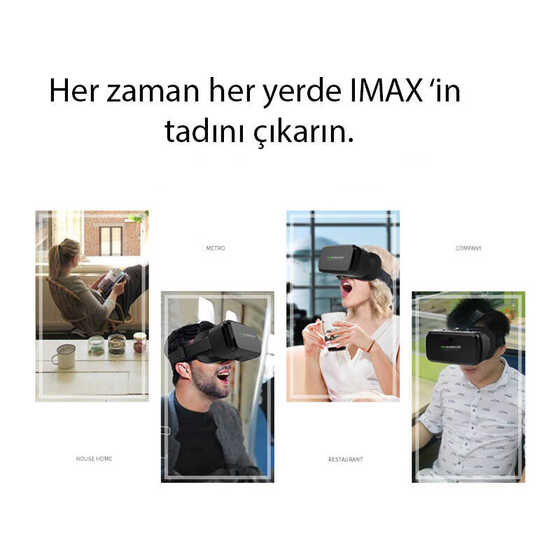 G06A VR Shinecon IMAX 3D Sanal Gerçeklik Gözlüğü