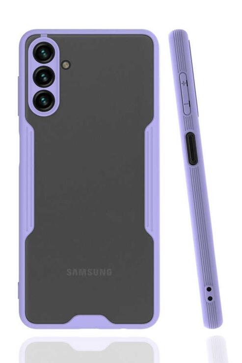 Galaxy A04S Kılıf Kamera Korumalı Arkası Şeffaf Silikon