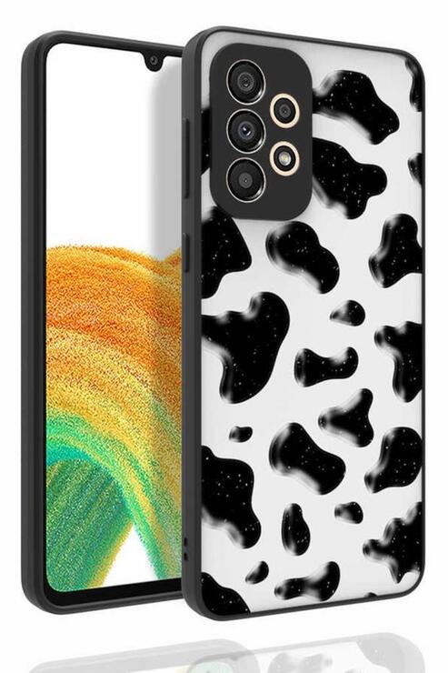 Galaxy A33 5G Kılıf Desenli Kamera Korumalı Nora Silikon Kapak