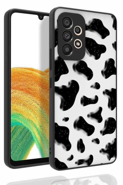 Galaxy A53 5G Kılıf Desenli Kamera Korumalı Nora Silikon Kapak