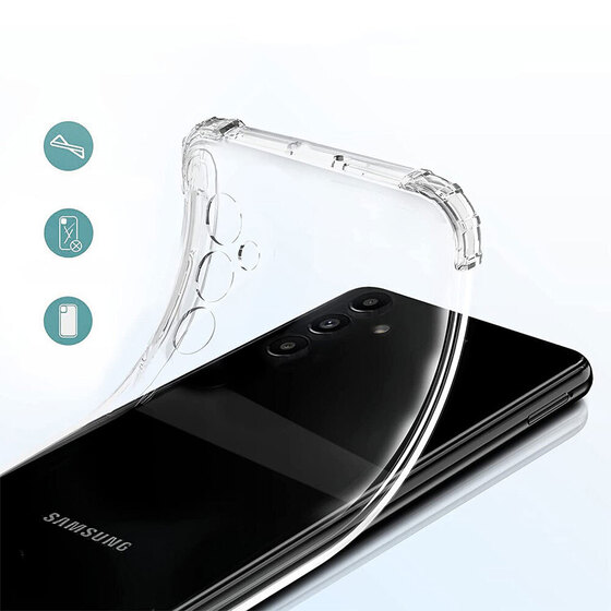 Galaxy A54 Kılıf Köşeleri Airbagli Kamera Korumalı Silikon