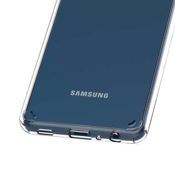 Galaxy A72 Kılıf Şeffaf Lüx Ultra Koruma Silikon