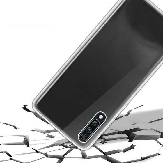 Galaxy Note 10 Kılıf  360 Tam Koruma Şeffaf Silikon