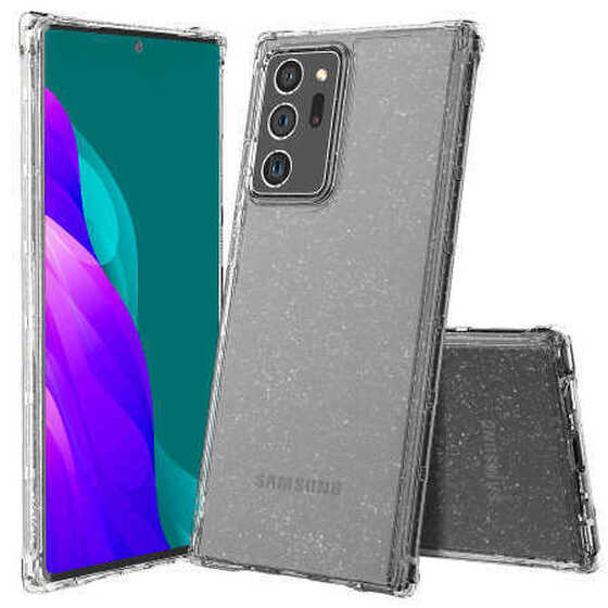 Galaxy Note 20 Ultra Kılıf Araree Mach Glitter Şeffaf Kapak