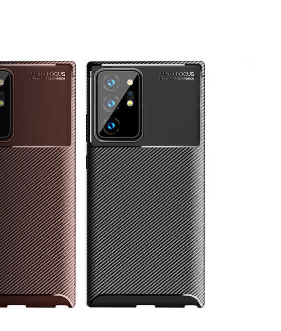 Galaxy Note 20 Ultra Kılıf Elde Kaymayan Kamera Çıkıntılı Silikn