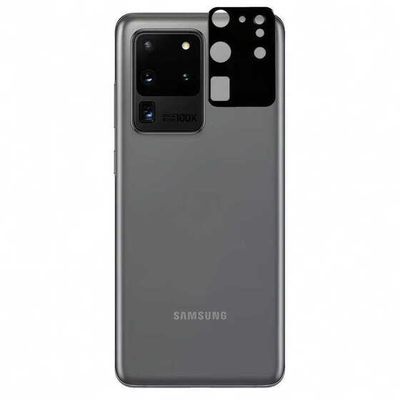 Galaxy S20 Ultra 3D Kamera Lens Koruyucu Temperli Cam