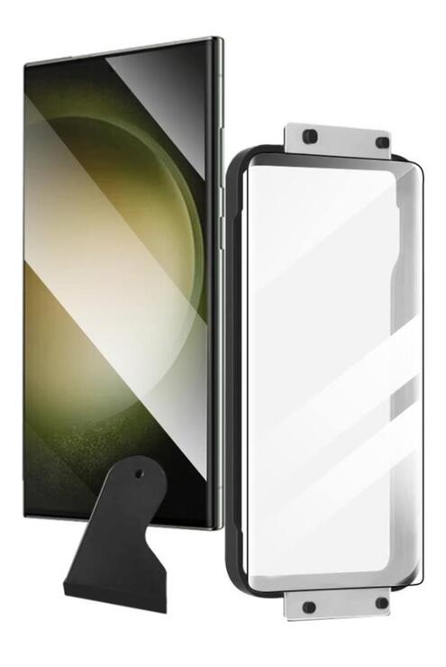 Galaxy S22 Ultra Uygulama Hizalama Aparatlı Estek Easy Body Ekran Koruyucu