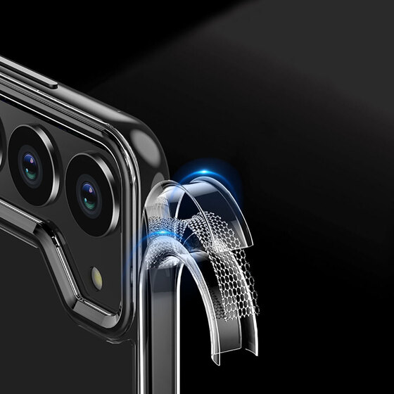 Galaxy S23 Plus Kılıf Kamera Çıkıntılı Airbag Tasarım Sert Silikon