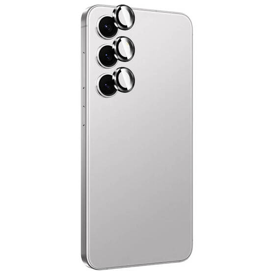 Galaxy S24 Plus Uyumlu Titanium Premium Temperli Kamera Lens Koruyucu