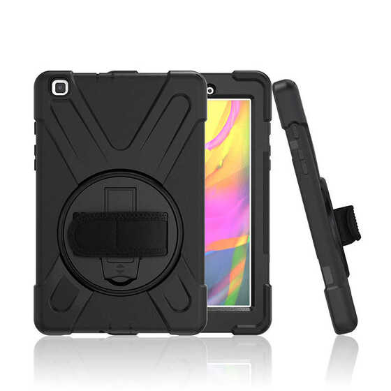 Galaxy Tab A 8.0 (2019) T290 Askılı Stantlı Zırh Tablet Kılıf