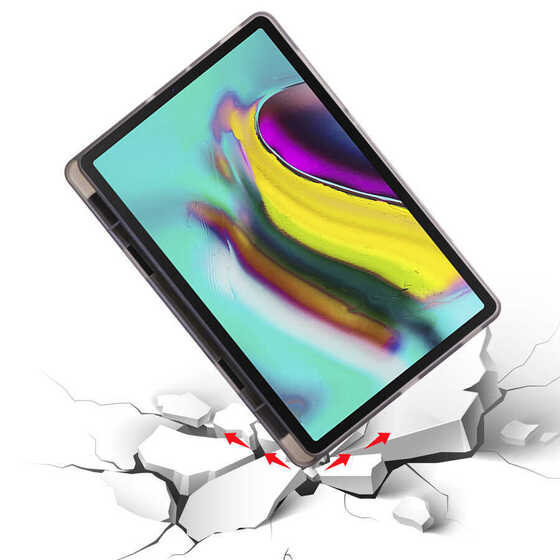 Galaxy Tab A7 10.4 T500 2020 Kılıf Kalem Bölmeli Standlı Smart Cover