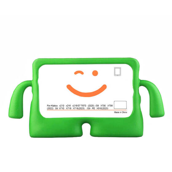 Galaxy Tab S7 T870 Figürlü Standlı Çocuk Tablet Silikon