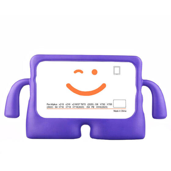 Galaxy Tab S7 T870 Figürlü Standlı Çocuk Tablet Silikon