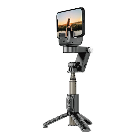 Gimbal Sabitleyici Wiwu Wi-SE006 Çok Fonksiyonlu Işıklı Tripod Selfie Çubuğu Max 770mm