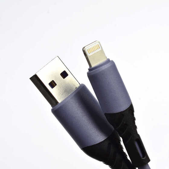 Go Des GD-UC519 Lightning USB Kablo 2.4A Şarj Kablosu 100 cm Data Kablo