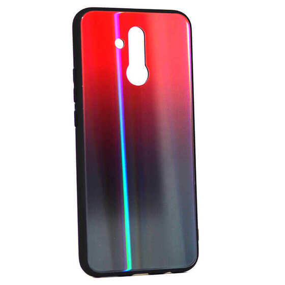 Huawei Mate 20 Lite Kılıf Renkli Aynalı Tasarım Kapak