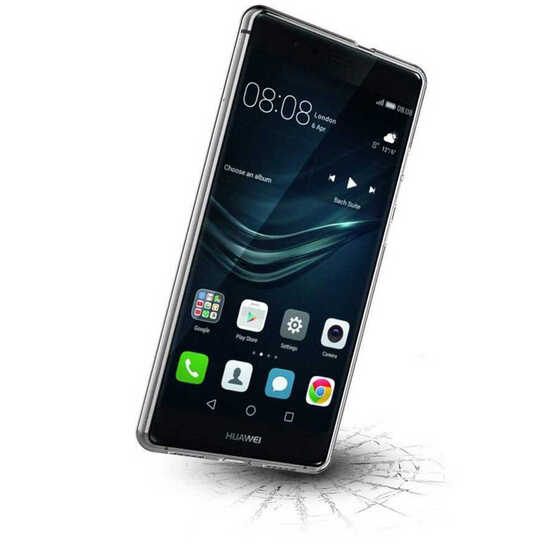 Huawei P10 Lite Kılıf İnce ve Esnek Şeffaf Süper Silikon