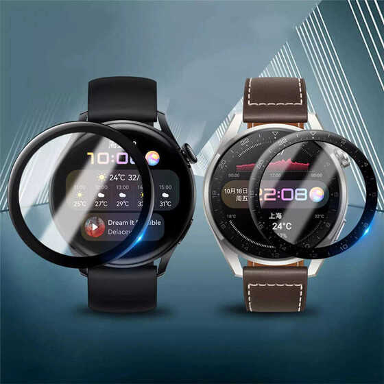 Huawei Watch 3 Pro Pet Saat Ekran Koruyucu