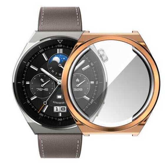 Huawei Watch GT 3 Pro 46mm Uyumlu Watch Gard-02 Koruyucu Silikon
