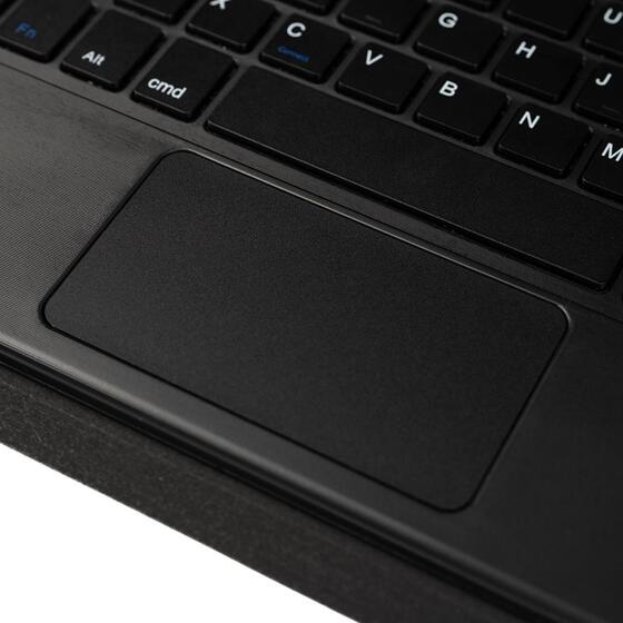 iPad 10.9 2022 (10.Nesil) Border Keyboard Bluetooh Bağlantılı Standlı Klavyeli Tablet Kılıfı