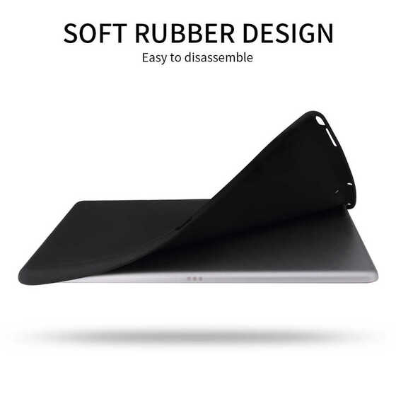 iPad 5-6 Air-Air2 9.7 2017 Sky Mat Soft Silikon Tablet Kılıf