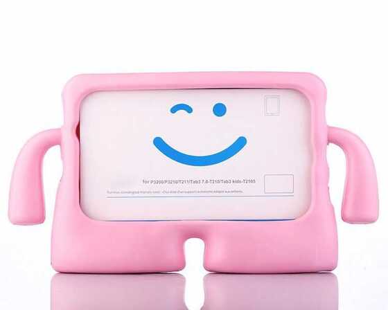 iPad 5 Air Figürlü Silikon Çocuk Tablet Standlı Koruma Kılıf