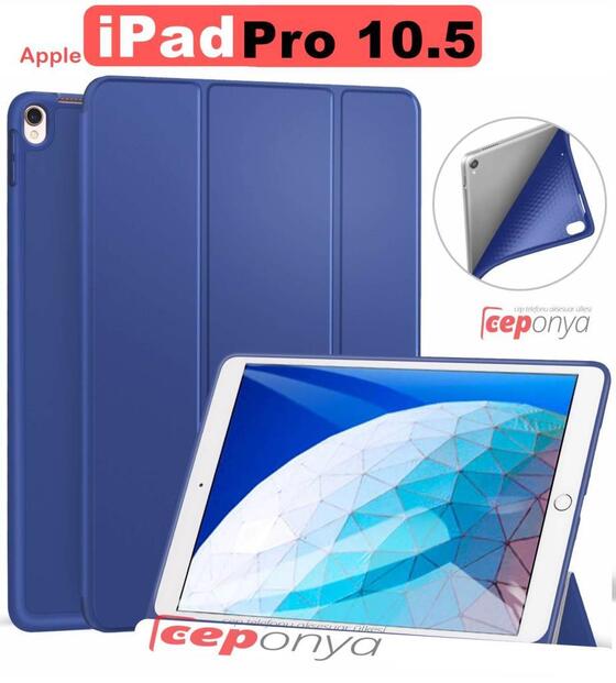 iPad Pro 10.5 Smart Cover Standlı 1-1 Kılıf