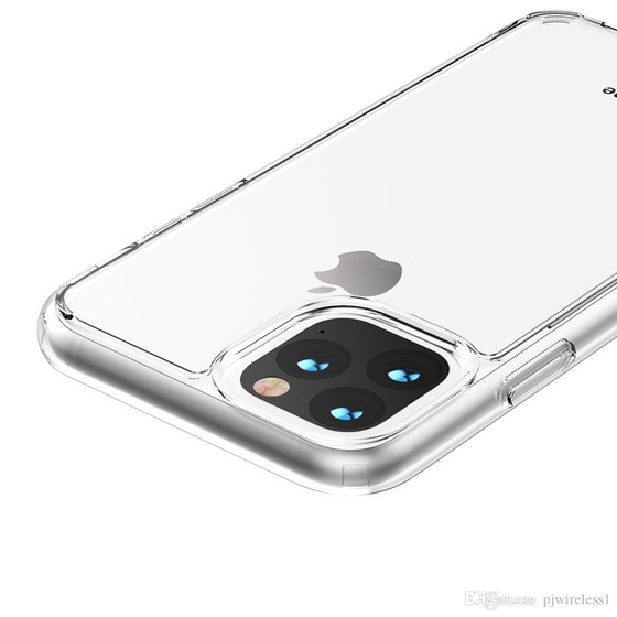 iPhone 11 Darbe Emici Kamera Korumalı Antişok Şeffaf Kılıf