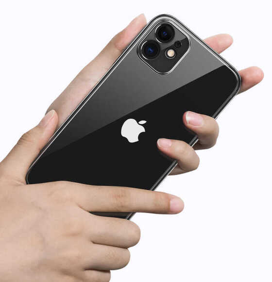 iPhone 11 Kılıf Gbox Matte Electroplated Silikon