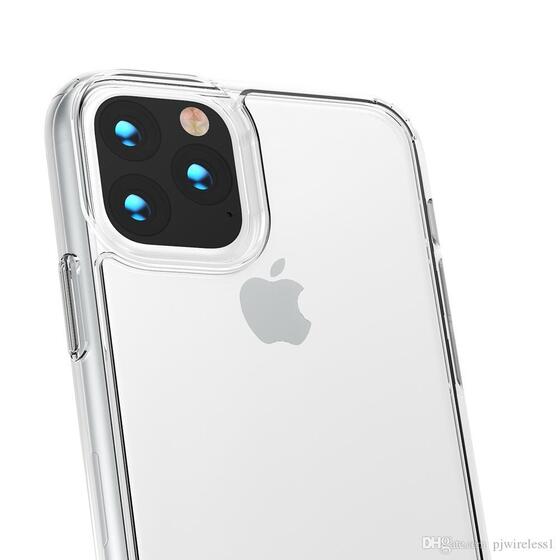 iPhone 11 Pro Darbe Emici Kamera Korumalı Antişok Şeffaf Kılıf