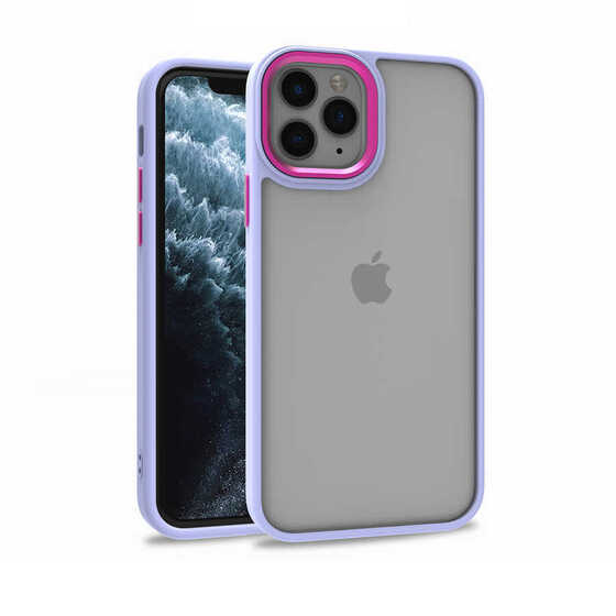 iPhone 11 Pro Kılıf Kamera Korumalı Mat Renkli Silikon