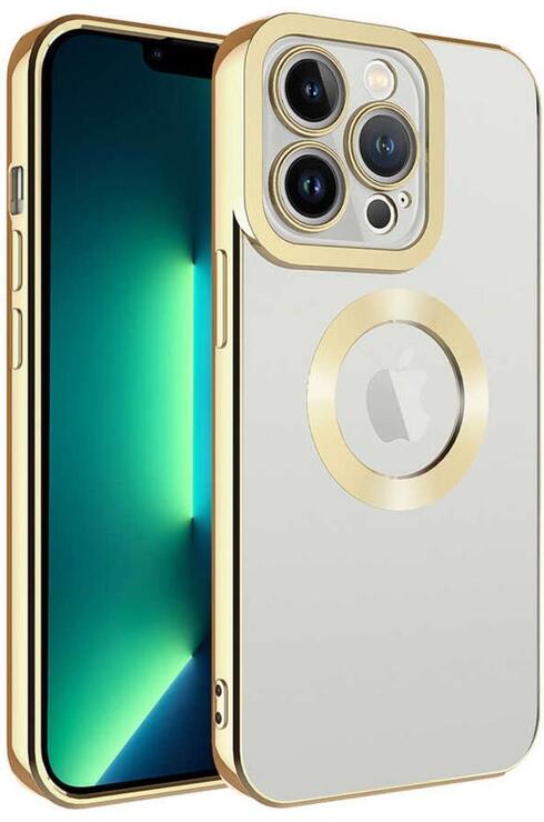 iPhone 11 Pro Kılıf Köşeleri Renkli Şeffaf Kamera Korumalı Silikon Luxury Kapak