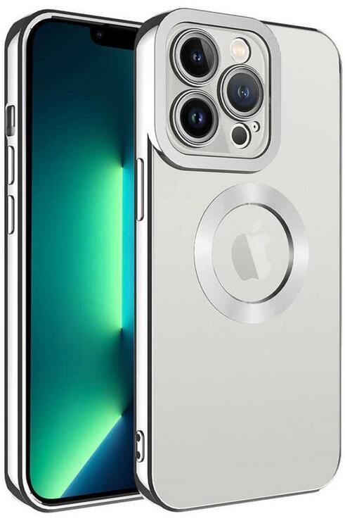 iPhone 11 Pro Kılıf Köşeleri Renkli Şeffaf Kamera Korumalı Silikon Luxury Kapak