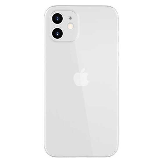 iPhone 12 Kılıf Şeffaf Lüx Sade Tasarım Blok